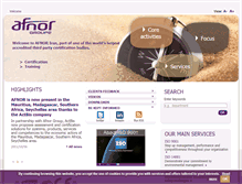Tablet Screenshot of ir.afnor.org