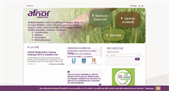 Desktop Screenshot of lb.afnor.org