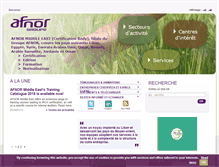 Tablet Screenshot of lb.afnor.org